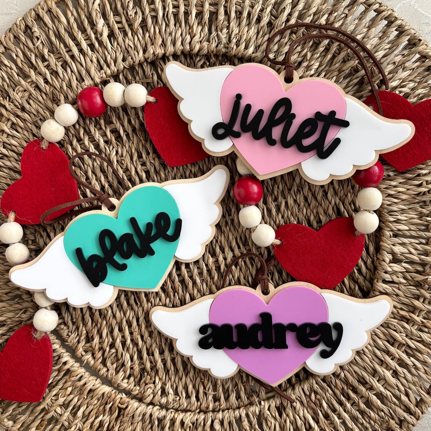 Cupid's Heart Valentine Tag