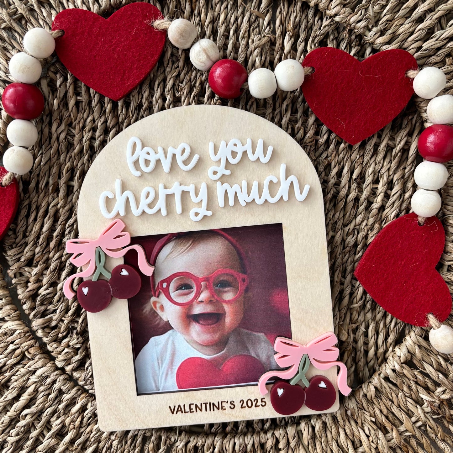 Love You Cherry Much - Magnetic Frame