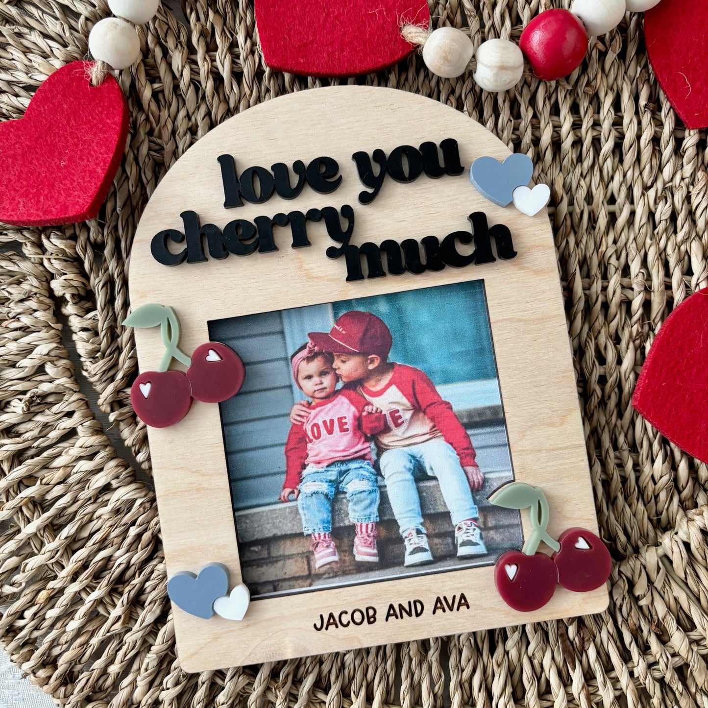 Love You Cherry Much - Magnetic Frame